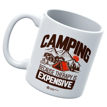 Camping No Expensive 11oz Mug